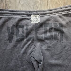 Volcom Gray Sweatpants with Graphic Patch
